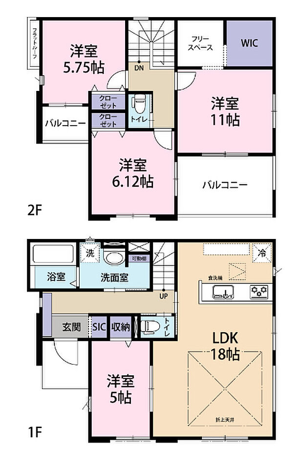 間取り図です
