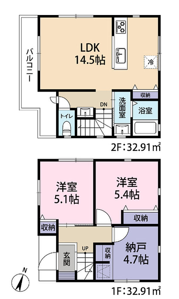 間取り図です