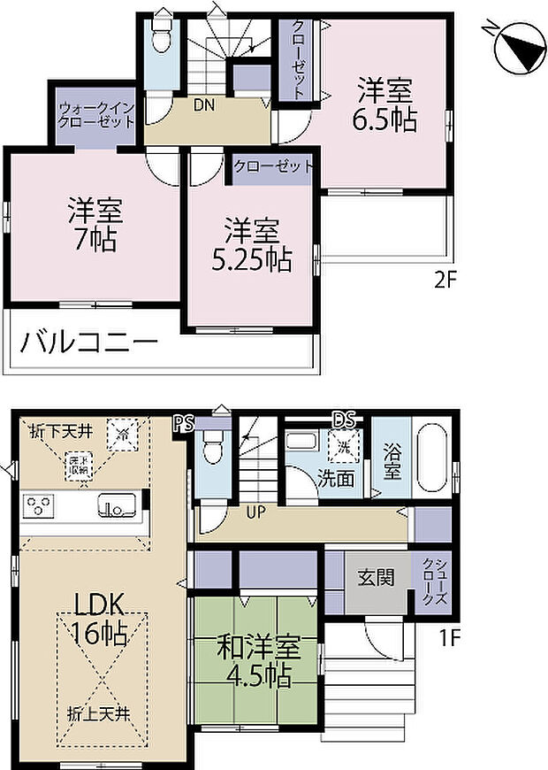間取り図です