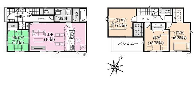 間取り図です