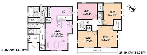 間取り図です