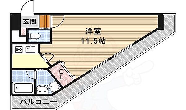 愛知県名古屋市港区東海通３丁目(賃貸マンション1K・3階・35.00㎡)の写真 その2