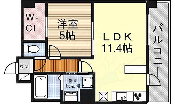 愛知県名古屋市瑞穂区佐渡町３丁目(賃貸マンション1LDK・1階・40.55㎡)の写真 その2