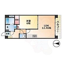 愛知県名古屋市港区小碓２丁目（賃貸マンション1LDK・6階・45.20㎡） その2