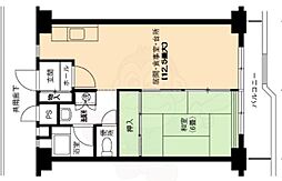 牛巻団地　1号棟 13階