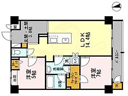 TRI-STAGE　（トライステージ） 4階2LDKの間取り