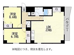 ブロア白鳥庭園 3階