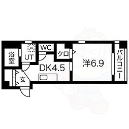 La Veriteノムラ大喜新町 4階/-