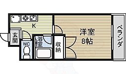 MuseMizuho 1Kの間取図画像