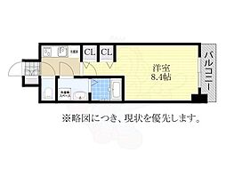 S-RESIDENCE今池ベレータ 1Kの間取図画像