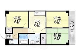 シャトーもりい 2階