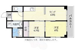 ハイツ西郊 7階/-