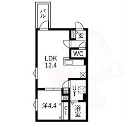 南区西又兵ヱ町AP 2階/-