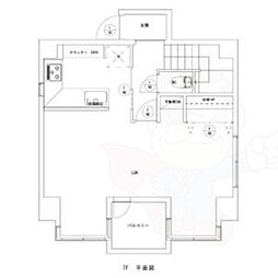 レナジア新栄 4LDKの間取図画像