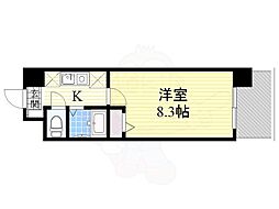 ソレイユ御器所 1Kの間取図画像