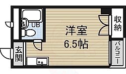 パール熱田 ワンルームの間取図画像