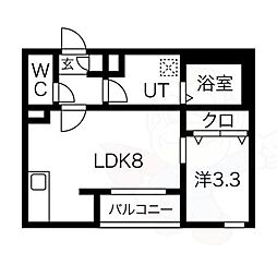 メイクスR道徳公園1 2階/-