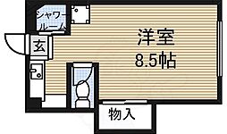 フラワーセンター管理ビル 1Kの間取図画像