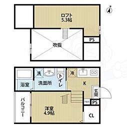 sofitel西田町 ワンルームの間取図画像