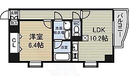 アビタシオン葵 1LDKの間取図画像