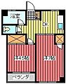 晃伸ハイツ4階5.4万円