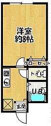 吉川幸輝ビル 1Kの間取図画像