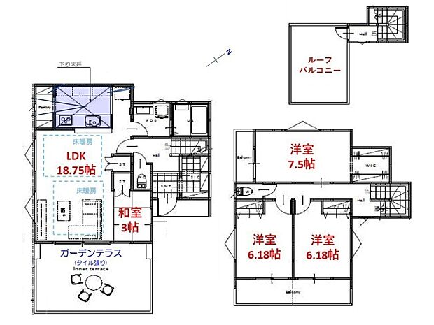 3LDK　103.06？