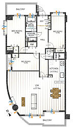 間取図画像 3LDK