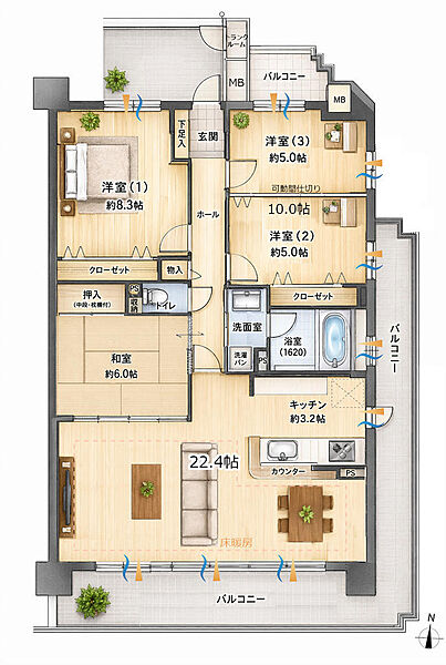 間取り：323000491389