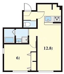 CASALUXE 1LDKの間取図画像