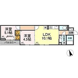 セレスティア南花畑II 3階