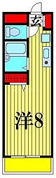 パークヒル舎人 ワンルームの間取図画像