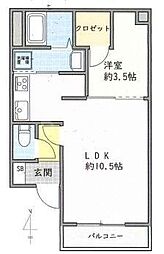 コンフォート青井II 1階
