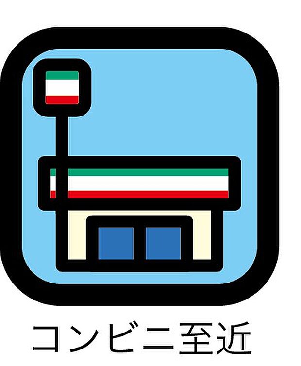 ミニストップ 徒歩４分