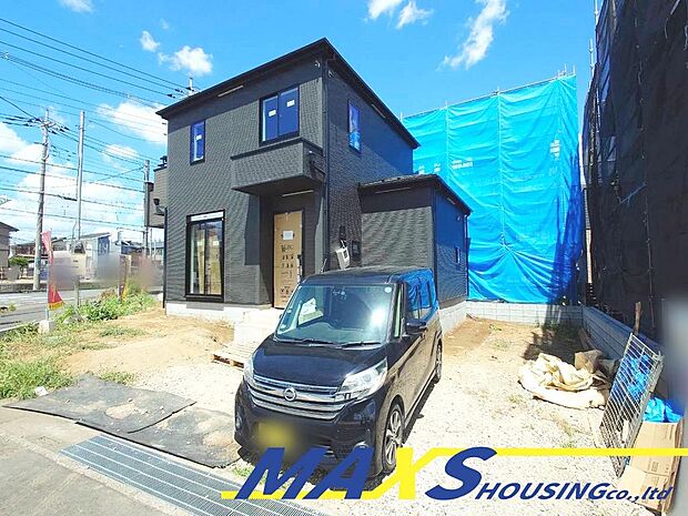外構はまもなく完成予定♪いつでもご案内いたします♪