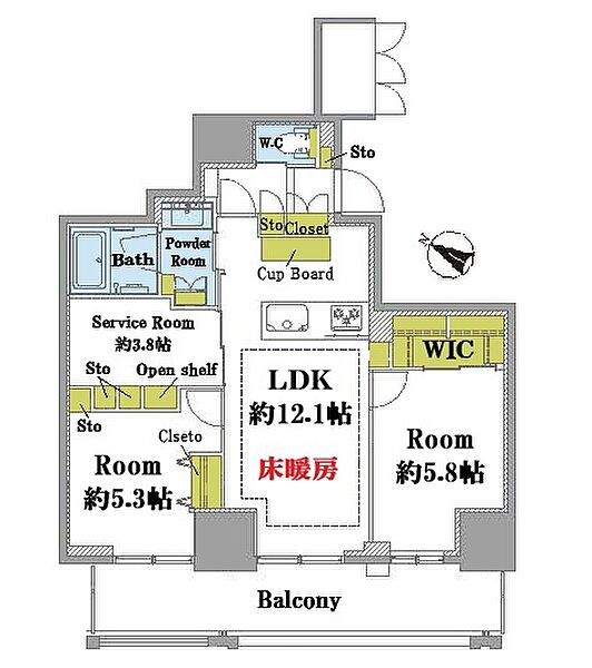 間取り：311002437506