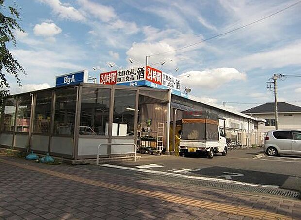 【スーパー】ビッグ・エー上福岡松山店まで1200ｍ