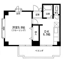 間取図画像 1DK