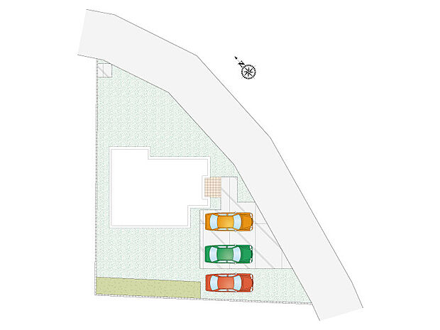 古河市大堤　Ｂ号棟◆区画図