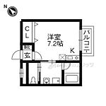 京都市左京区北白川下池田町 2階建 築47年のイメージ