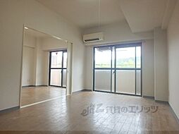 JR東海道・山陽本線 山科駅 徒歩33分の賃貸マンション 3階2LDKのリビング/ダイニング