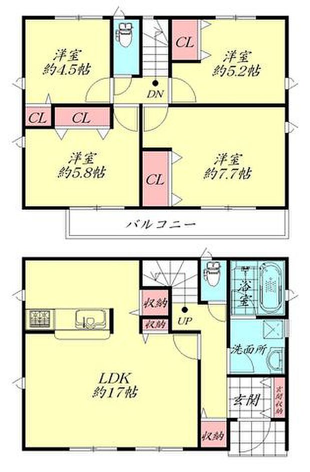 間取図（平面図）