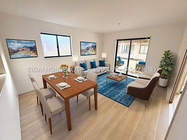 バーチャルステージング画像