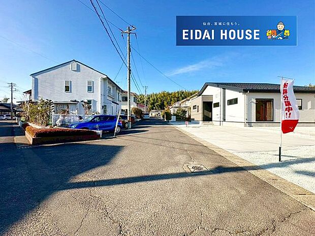 前面道路含む外観