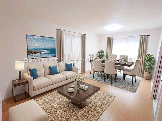 バーチャルステージング画像