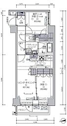 セジョリ東向島 3階1SLDKの間取り