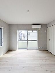 サンライズコーポ 3階ワンルームのリビング/ダイニング