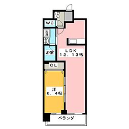 PRIMEURBANとうきょうスカイツリー 1LDKの間取図画像
