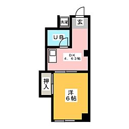 間取図画像 1DK