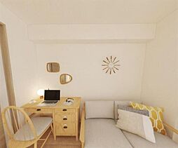 S-RESIDENCE木場fluspark 7階1Kのリビング/ダイニング